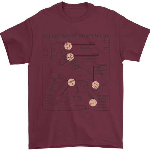 Roller skate stivale blueprint - roller,