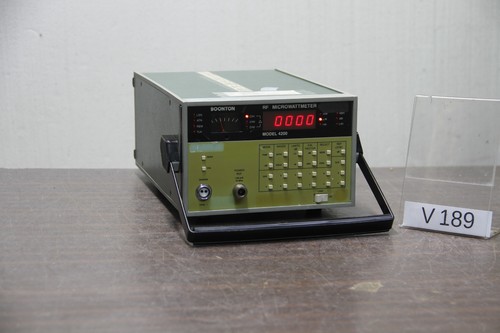 Boonton 4200 microwattmeter - boonton,