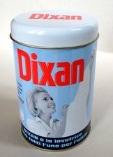 DIXAN BARATTOLO DI LATTA REPLICA DI FUSTINO VINTAGE PUBBLICITÀ GADGET COME NUOVO