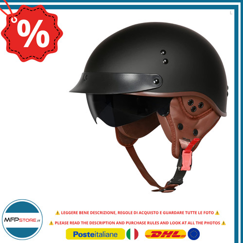 Casco moto torc semi aperto - casco,