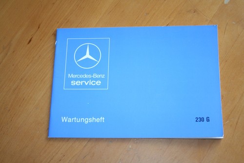 Mercedes 460 libretto - mercedes,