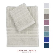 DAFNE Set 2 Asciugamani (Viso + Ospite) - Cieffepi Home Collections