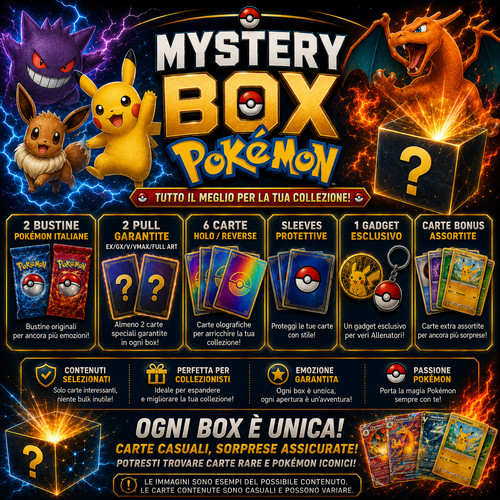 Mystery box pokémon 2 - mystery,