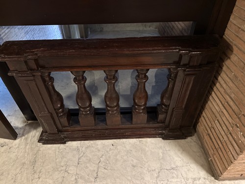Balaustra antica legno - antica,