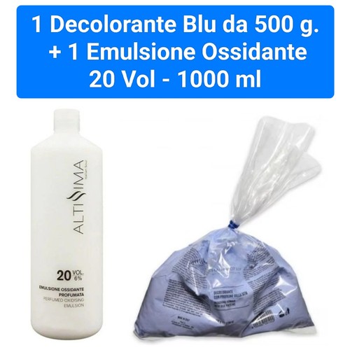Plura decolorante blu 500 - decolorante,