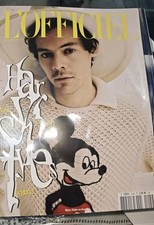 Harry Styles, on magazine