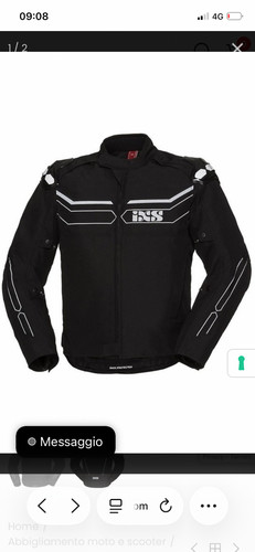 Giacca sportiva moto ixs - sportiva,