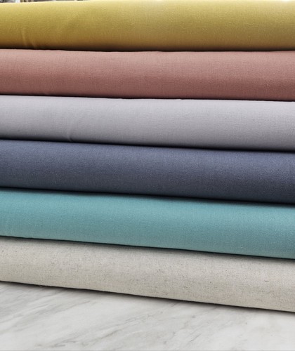 Tessuto misto lino cotone - misto, di