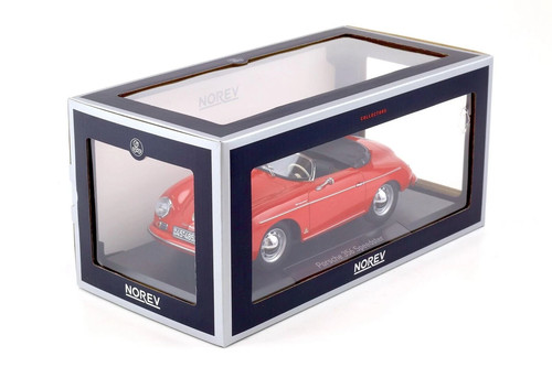 Porsche 356 speedster 1954 - 356, red