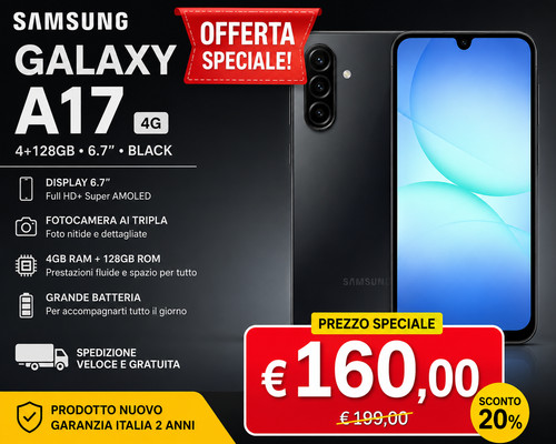 Samsung galaxy a17 128gb 4gb - a17,