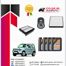 KIT TAGLIANDO 3 FILTRI + 4LT