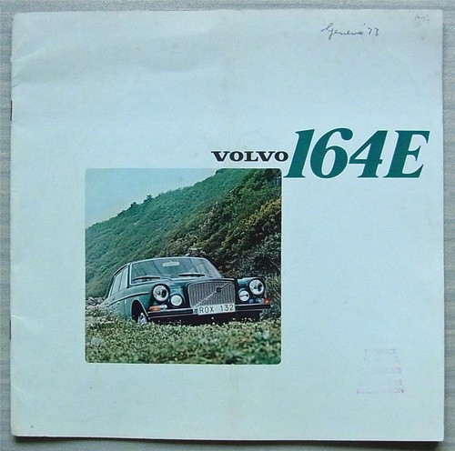 Volvo 164e brochure vendita - 164e,