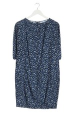 PINKO Abito longuette Donna Abito Taglia IT 38 blu-bianco stile casual