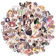 Adesivi hentai ragazze anime