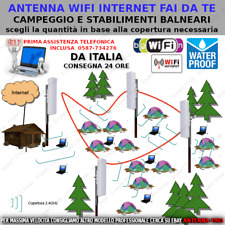 Antenna WiFi esterno alta potenza Internet campeggio mare parco giardino casa