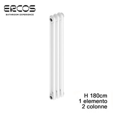 Termosifone tubolare acciaio 2 colonne - H 1800 mm Comby