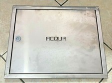 SPORTELLO CONTATORE ACQUA 50 X 40 IN ACCIAIO INOX ITALY