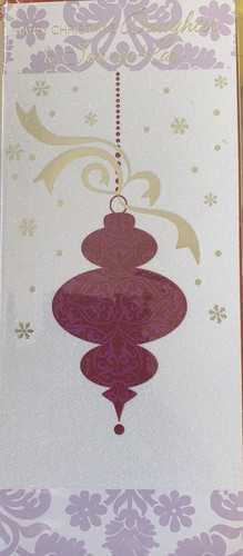 Cartolina natale figlia e - cartolina,