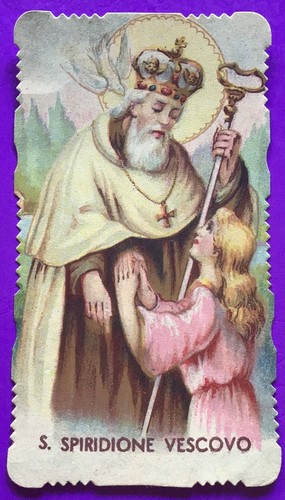 Santino holy card san - santino,