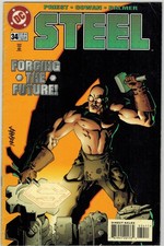 Steel no. 34 DC Comics 1997 Priest Cowan Palmer VG