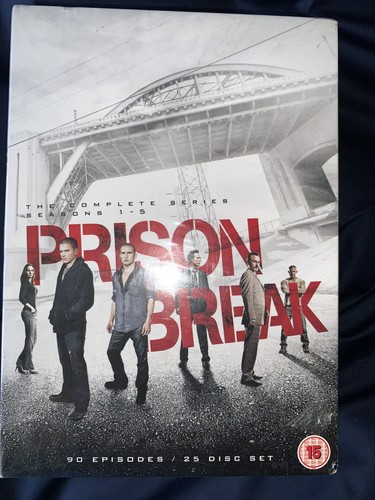 Prison break complete 5 dvd - prison,