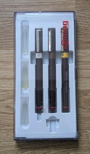 Rotring rapidograph pen set - rapidograph,