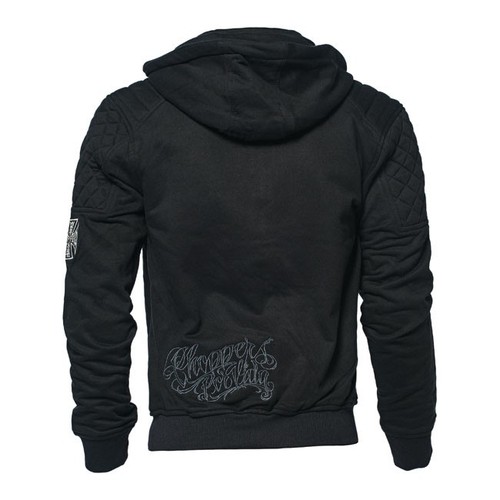 Felpa con cappuccio zip - con,