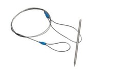 AGO PORTA PESCI CAVETTO INOX OMER SUB CARNIERE CAVO PESCA APENA SPILLONE CINTURA