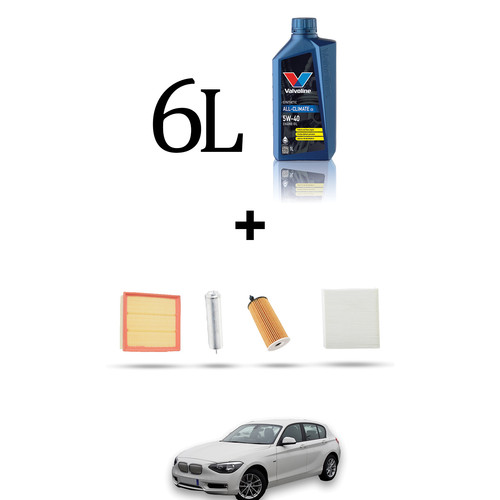 Hoffcar kit tagliando filtri - kit,