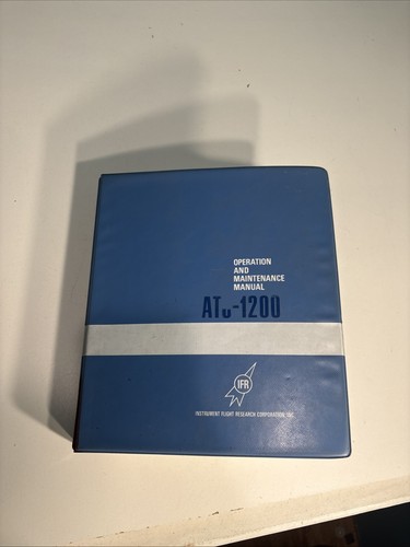 Manuale uso manutenzione ifr - manutenzione,