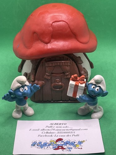 Puffi smurfs smurf casa dei - smurfs,