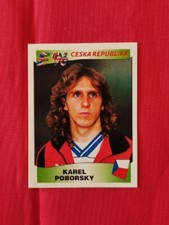 FIGURINA NUOVA NEW STICKER PANINI EURO 96 #223. Karel Poborsky (Czech Republic)