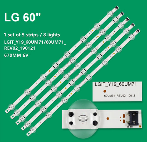 Kit barre strip led tv - 5,