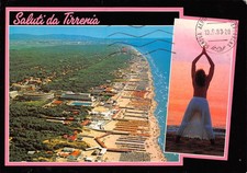 Cartolina Tirrenia grafica