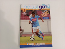 br rivista"napoli gol", partita napoli-aik solna,poster squadra,programma 2014