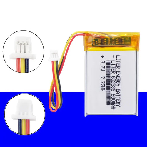 Batteria litio polimero 602535 - batteria,