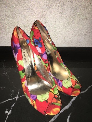 Scarpe donna tacco - dune, rosso