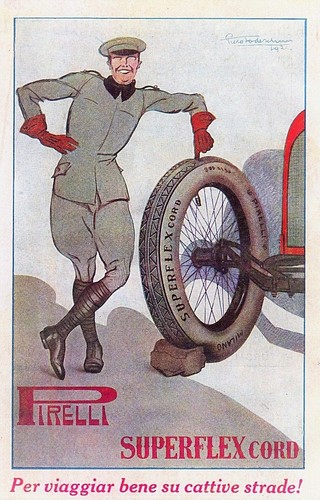 Pubblicita 1925 pirelli - 1925,