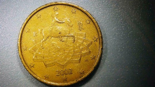 Moneta centesimi euro - 50,