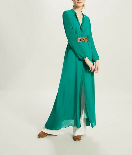 Maxi chemisier con cintura - con,