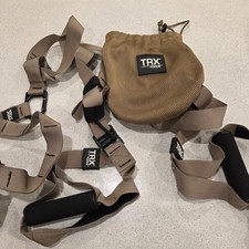 TRX Force Tactical Suspension Trainer Militare Bodyweight Mimetico Bande Tan + Borsa
