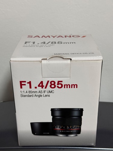 Samyang 85mm as - 85mm, if