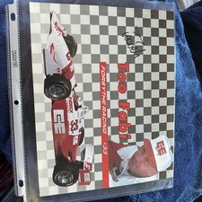 Fotografia Autografo Teo Fabi