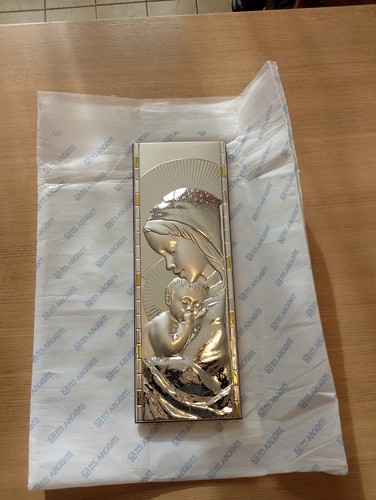 Quadro argento con soggetti - argento,