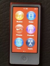  Apple Ipod Nano 7th 7. Generazione 16GB Prodotto Rosso - DA COLLEZIONE ?USATO