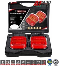 Fanali posteriori rimorchio traino wireless neon magnetico batteria led 12-24V Canbus