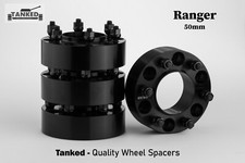  Ford Ranger Distanziatori Ruote Mozzo Centrico 93,1 Centro 50 mm Specifico Veicolo x 4