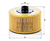HU 10 002 z MANN-FILTER Filtro