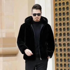 Cappotto uomo pelliccia visone