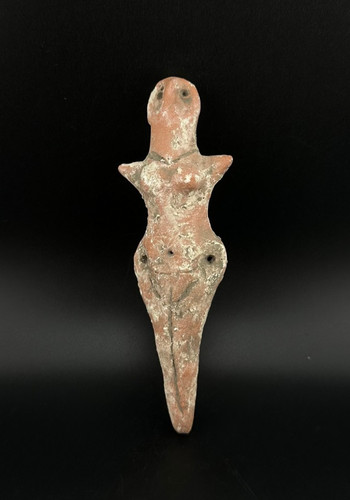 Statuina terracotta - statuina, in